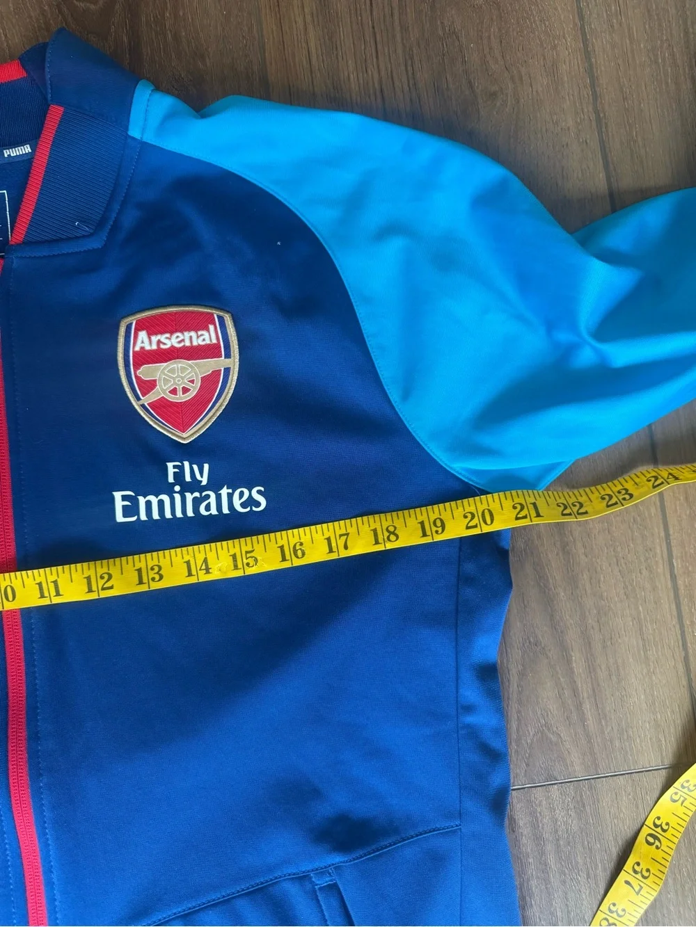 2016-17 Puma Arsenal FC Official Full Zip Training Jacket Size M